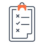 minimalist illustration checklist